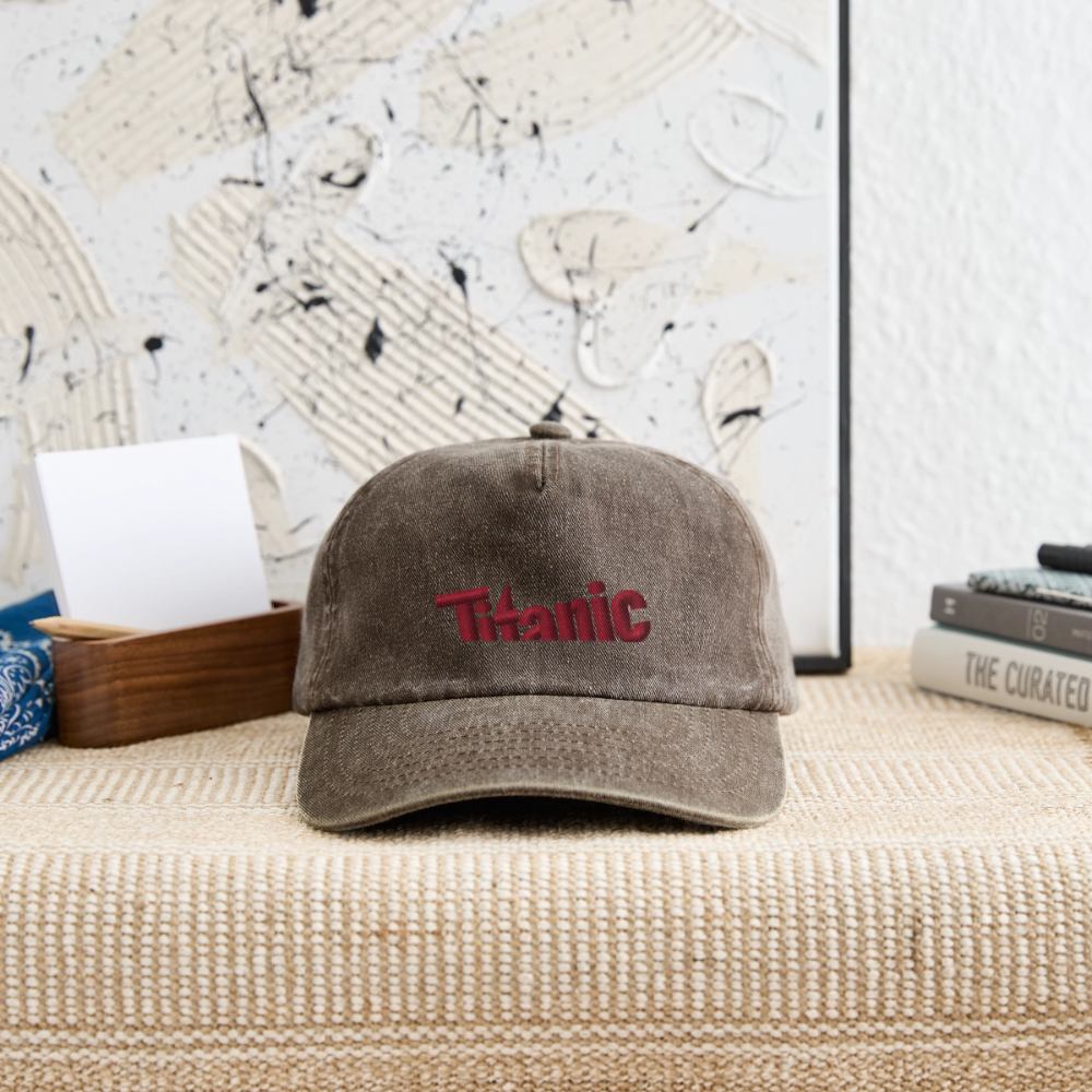 Relaxed Vintage Cap - Vintage Braun