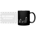 Tasse "Religionen im Vergleich" - Schwarz