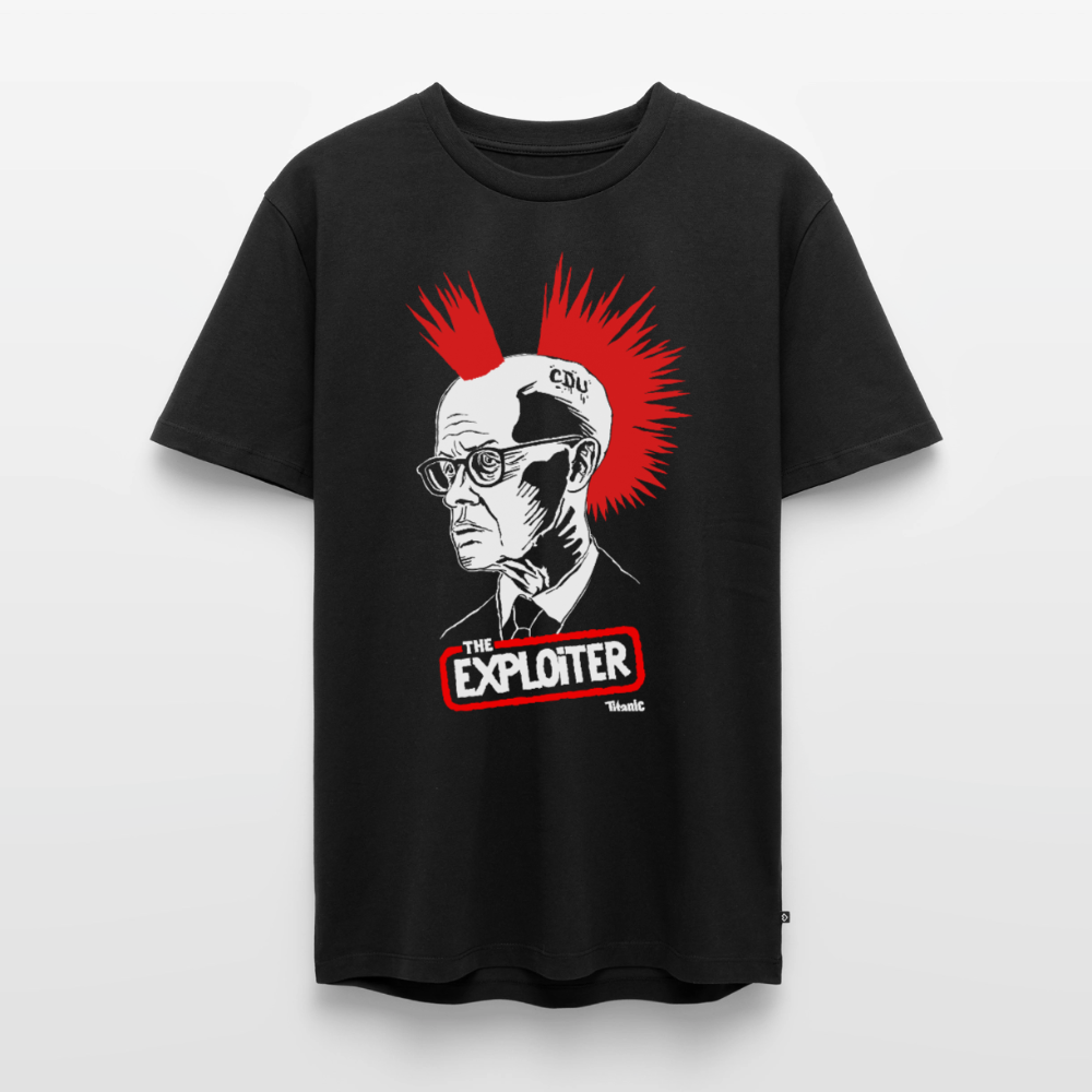 "The Exploiter" Fanshirt  - Männer - Schwarz