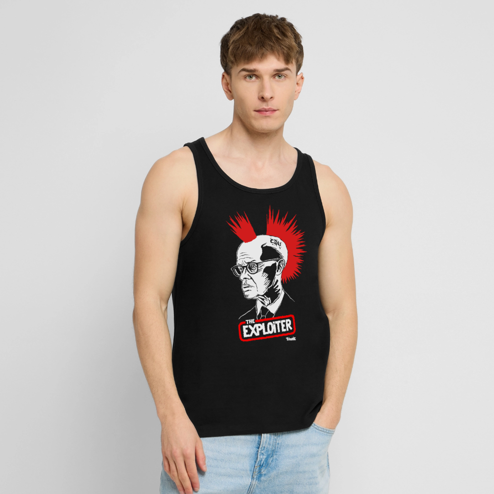 "The Exploiter" Tank Top - Schwarz