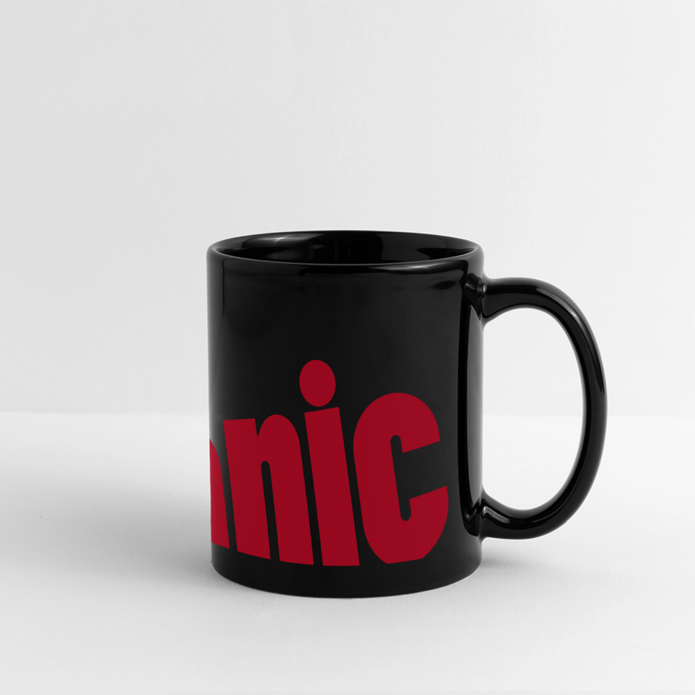 Tasse mit TITANIC-Logo - Schwarz