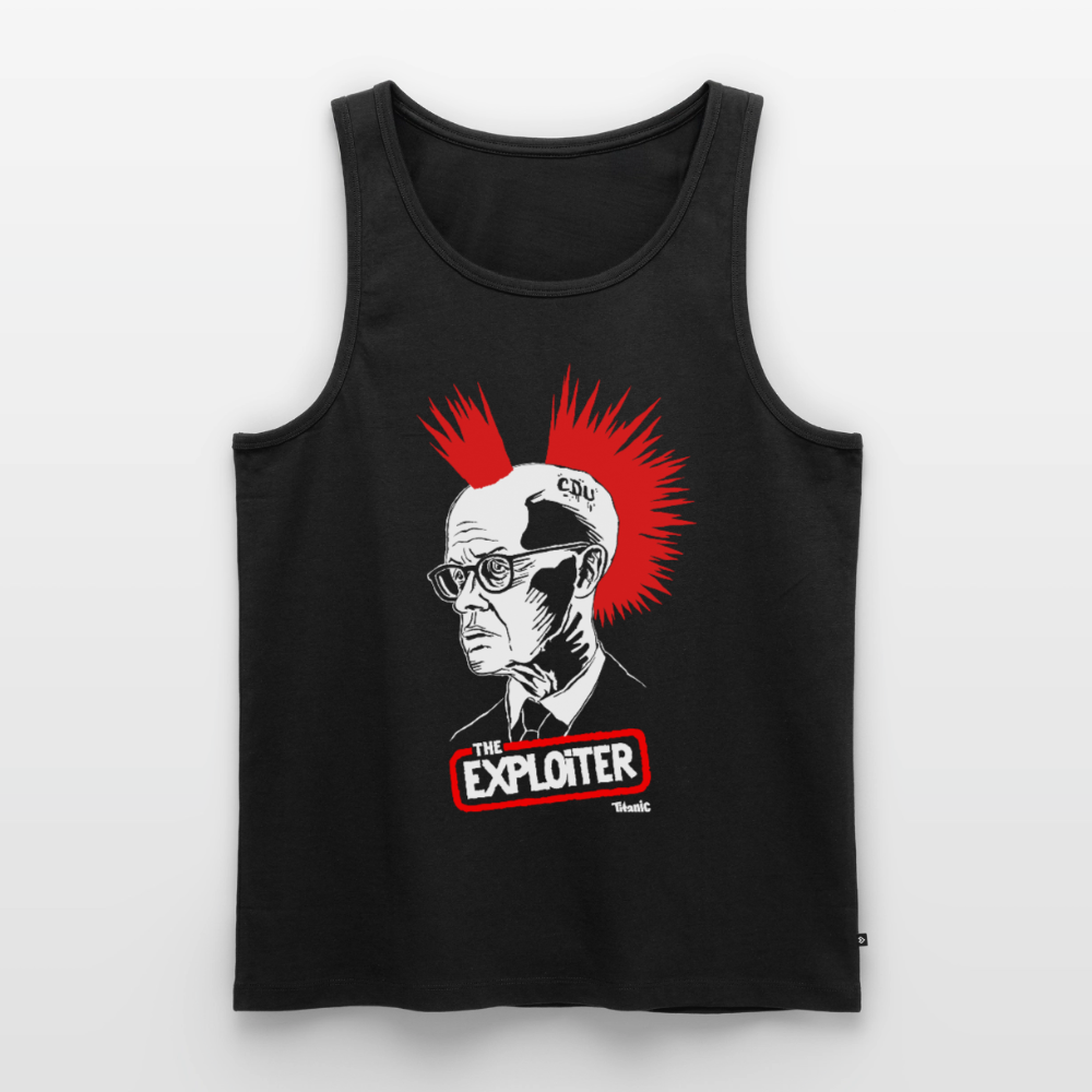 "The Exploiter" Tank Top - Schwarz