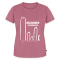 T-Shirt "Religionen im Vergleich" - Frauen - Mauve