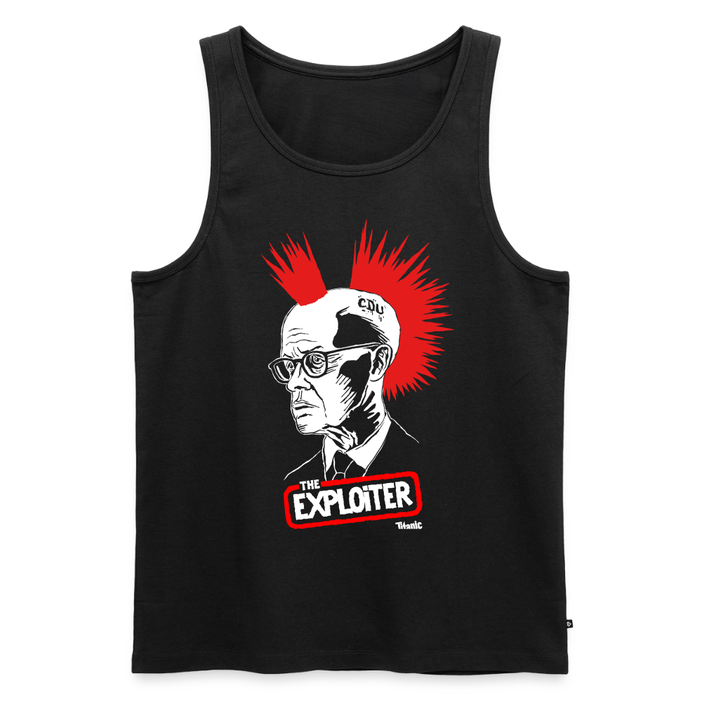 "The Exploiter" Tank Top - Schwarz