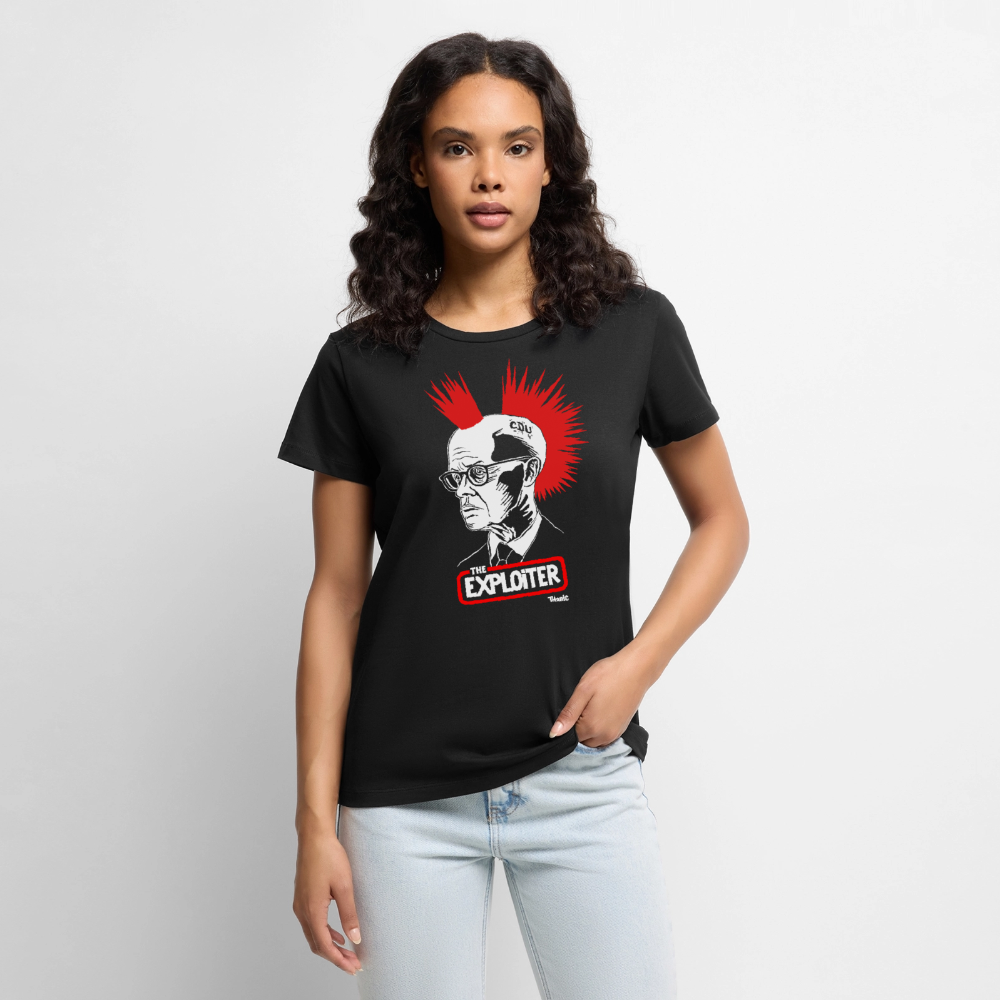 "The Exploiter" Fanshirt  - Frauen - Schwarz