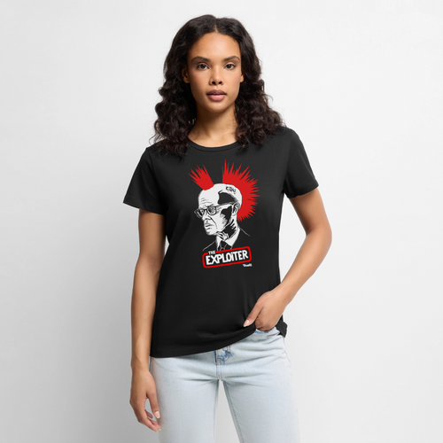 "The Exploiter" Fanshirt  - Frauen - Schwarz