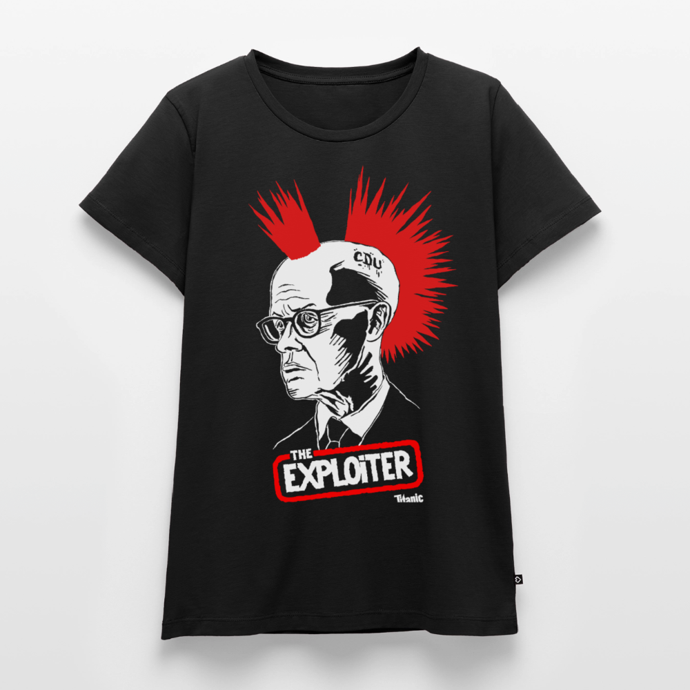 "The Exploiter" Fanshirt  - Frauen - Schwarz