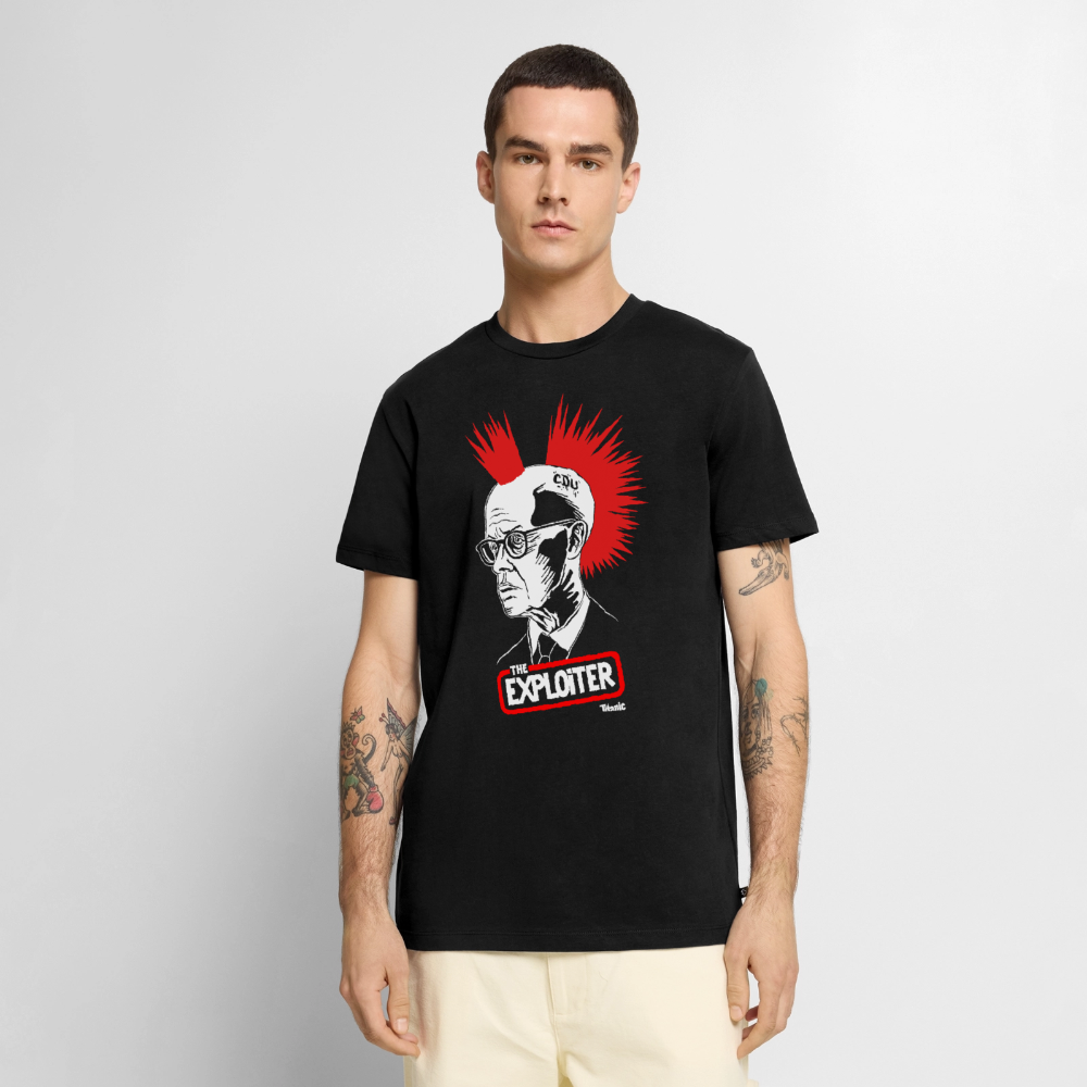 "The Exploiter" Fanshirt  - Männer - Schwarz