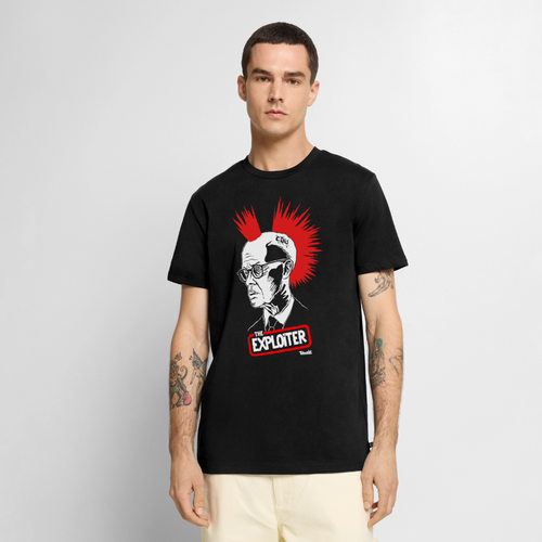 "The Exploiter" Fanshirt  - Männer - Schwarz