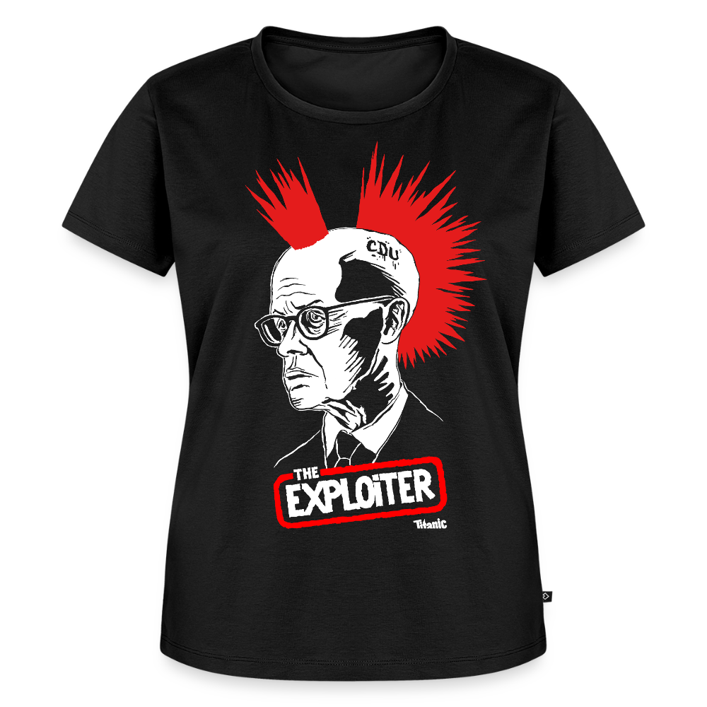 "The Exploiter" Fanshirt  - Frauen - Schwarz