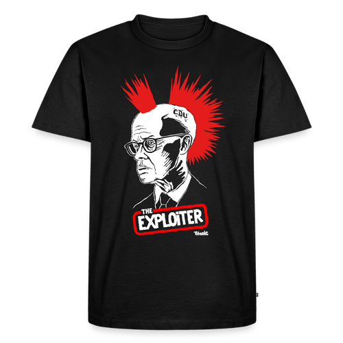 "The Exploiter" Fanshirt  - Männer - Schwarz