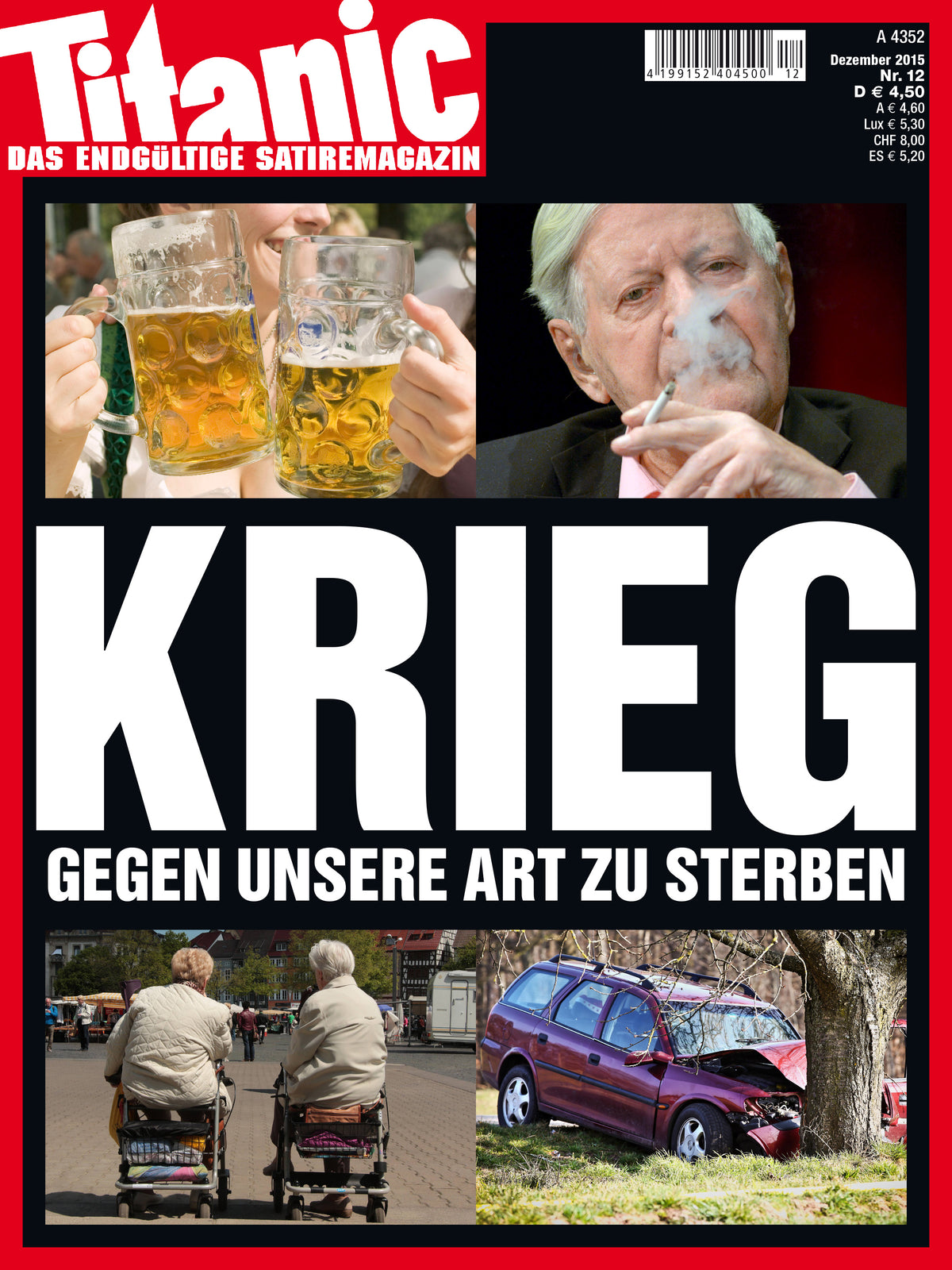 TITANIC Heft Dezember 2015 (Papier)