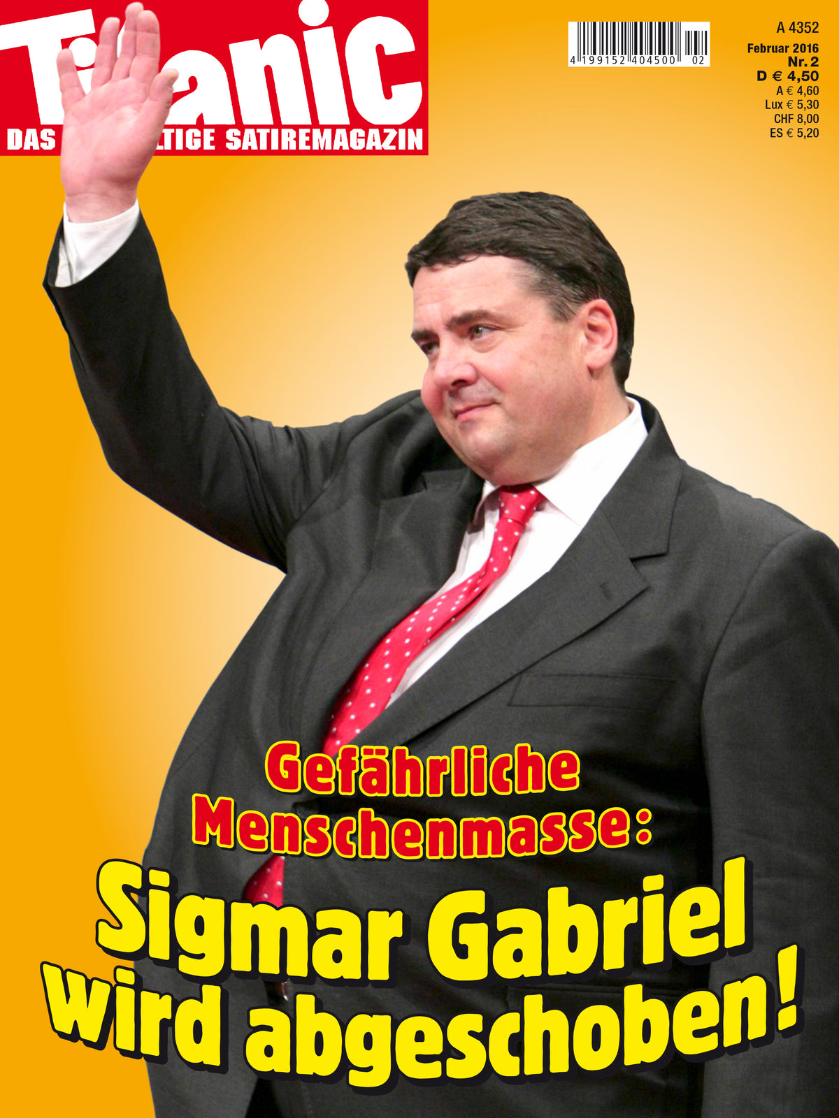 TITANIC Heft Februar 2016 (Papier)