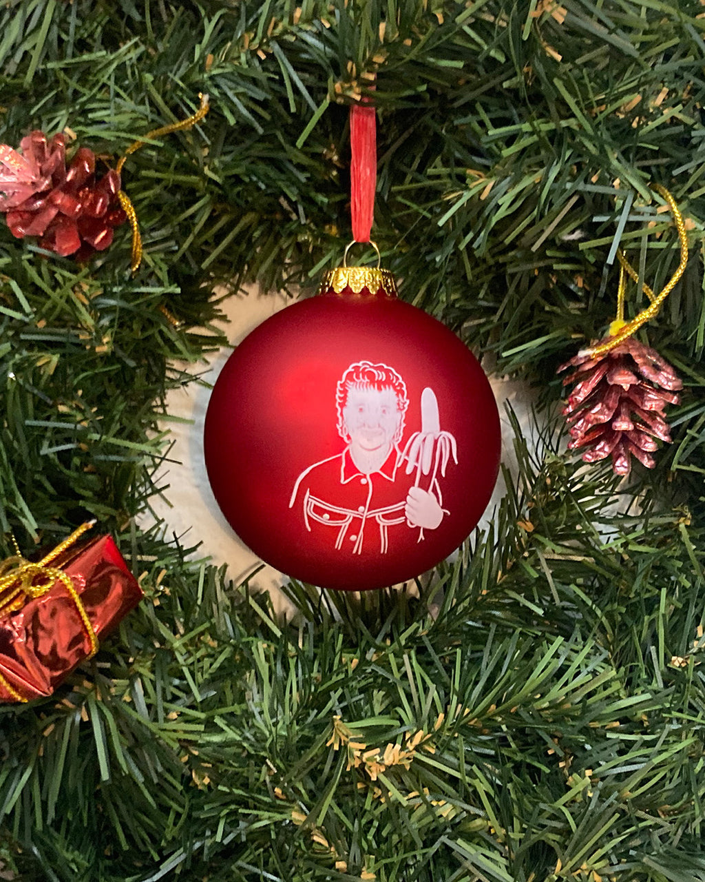 Weihnachtskugel "Zonen-Gaby"