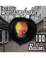 Birne Merz-Ballon: Wahlkampfpaket (100 Stk) 