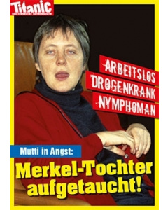 Merkel-Tochter aufgetaucht!