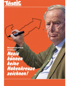 Postkarte "Nazis Hakenkreuze" November 2018