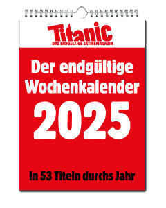 Der endgültige Wochenkalender 2025